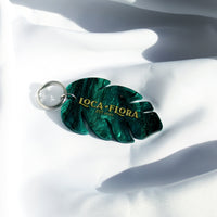 Limited Edition Locaflora Monstera Keychain | Collab with Someday Creations